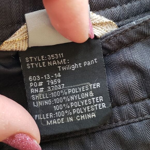 Obermeyer Twilight Snow Pants, Sz 10 - Picture 10 of 14